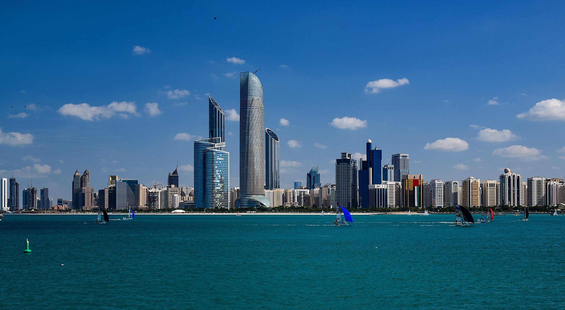 Abu dhabi skylines 2014 — Abu Dhabi, United Arab Emirates